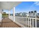 Spacious balcony overlooking the community at 212 Magnolia Garden Dr, Summerville, SC 29483