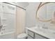 Clean bathroom with bathtub, toilet and modern vanity at 212 Magnolia Garden Dr, Summerville, SC 29483