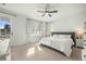 Main bedroom with king-size bed and access to a balcony at 212 Magnolia Garden Dr, Summerville, SC 29483