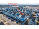Aerial view of house and neighborhood at 225 Witherspoon St, Summerville, SC 29486