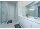 Modern bathroom with double vanity and large walk-in shower at 225 Witherspoon St, Summerville, SC 29486