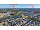 Aerial view of community, pool, and business area at 225 Witherspoon St, Summerville, SC 29486