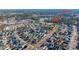 Aerial view of community and pool area at 225 Witherspoon St, Summerville, SC 29486