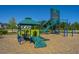 Modern playground with a tall climbing structure and slide at 225 Witherspoon St, Summerville, SC 29486