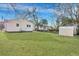Spacious backyard with shed and fenced area at 2943 Alabama Dr, North Charleston, SC 29405