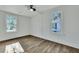 Spacious bedroom with hardwood floors and large windows at 2943 Alabama Dr, North Charleston, SC 29405