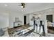 Open concept living and kitchen area with modern design elements at 2943 Alabama Dr, North Charleston, SC 29405