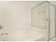 Bathroom with a large garden tub and walk-in shower at 2978 Sugarberry Ln, Johns Island, SC 29455