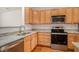 Kitchen with light wood cabinets, granite counters, and stainless steel appliances at 2978 Sugarberry Ln, Johns Island, SC 29455