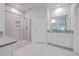 Modern bathroom with a large shower and granite countertop at 3012 Emma Ln, Mount Pleasant, SC 29466