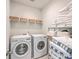 Laundry room with washer, dryer, and ample storage at 3012 Emma Ln, Mount Pleasant, SC 29466