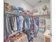 Large walk-in closet with ample hanging and shelving space at 3012 Emma Ln, Mount Pleasant, SC 29466