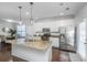 Modern kitchen with stainless steel appliances and granite countertops at 316 Weeping Willow Way, Charleston, SC 29414