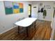 Dining area with white table and four chairs near entryway at 345 Sea Cloud Cir # 345, Edisto Island, SC 29438