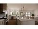Modern kitchen featuring marble island and stainless steel appliances at 421 Sandridge Acres Trail, Holly Hill, SC 29059
