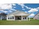 Single-story home with covered patio and large backyard at 427 Evening Glow Ln, Summerville, SC 29486