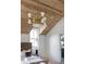 Bedroom with vaulted wood ceiling and a large window at 507 Mccants Dr, Mount Pleasant, SC 29464