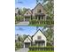 Before & After view of a two-story brick home at 507 Mccants Dr, Mount Pleasant, SC 29464