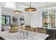 Modern kitchen with marble countertops and island seating at 507 Mccants Dr, Mount Pleasant, SC 29464