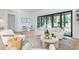 Relaxing living room with comfy seating and large sliding doors leading to backyard at 507 Mccants Dr, Mount Pleasant, SC 29464