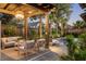 Covered patio with seating area and outdoor fireplace at 507 Mccants Dr, Mount Pleasant, SC 29464