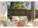 Relaxing patio seating area with cushioned furniture at 507 Mccants Dr, Mount Pleasant, SC 29464
