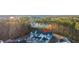 Aerial view of townhome community near a pond at 553 Trotters Ln, Moncks Corner, SC 29461