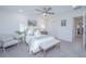 Comfortable bedroom with plush bed, plenty of natural light, and carpeted floors at 553 Trotters Ln, Moncks Corner, SC 29461