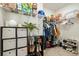 Well-organized closet with shelving, hanging rods, and cubbies for shoes at 8202 S Antler Dr, North Charleston, SC 29406