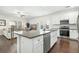 Modern kitchen with granite countertops and island at 8202 S Antler Dr, North Charleston, SC 29406