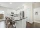 Modern kitchen with granite countertops and stainless steel appliances at 8202 S Antler Dr, North Charleston, SC 29406