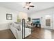Living Room with hardwood floors and large windows at 8202 S Antler Dr, North Charleston, SC 29406