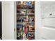 Well-organized pantry with wire shelving at 8202 S Antler Dr, North Charleston, SC 29406