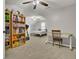 Versatile bonus room with a desk, bed, and shelving at 111 Kenilworth Rd, Summerville, SC 29485