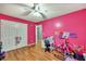 bedroom with hardwood floors and white doors at 124 Pointer Dr, Goose Creek, SC 29445