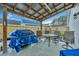 Covered patio with seating area and grill at 124 Pointer Dr, Goose Creek, SC 29445