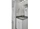 Clean bathroom, granite countertop, and white vanity at 128 Buchanan Cir, Goose Creek, SC 29445