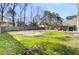 Large backyard with a grassy area and wooden fence at 145 Clydesdale Cir, Summerville, SC 29486