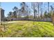 Large backyard with a grassy area and wooden fence at 145 Clydesdale Cir, Summerville, SC 29486