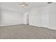 Spacious bedroom with ceiling fan and carpeted floor at 145 Clydesdale Cir, Summerville, SC 29486