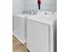 Laundry room with washer and dryer in a bright space at 145 Clydesdale Cir, Summerville, SC 29486
