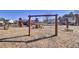 Wooden swing set and play area in a community at 145 Clydesdale Cir, Summerville, SC 29486