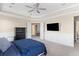 Primary bedroom with king bed, dresser and access to hallway at 1493 Nautical Chart Dr, Charleston, SC 29414