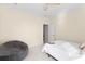 Bedroom with a queen bed, beanbag chair, and neutral walls at 1493 Nautical Chart Dr, Charleston, SC 29414