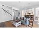 Open living space with comfortable seating and kitchen views at 1493 Nautical Chart Dr, Charleston, SC 29414
