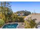 Inviting backyard pool with surrounding patio at 1493 Nautical Chart Dr, Charleston, SC 29414