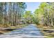 Quiet tree lined street showcasing a charming home in a peaceful setting at 1604 John Fenwick Ln, Johns Island, SC 29455