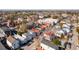 Aerial perspective of the home and surrounding area at 17 H St, Charleston, SC 29403
