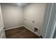 Laundry room with vinyl flooring and hookups at 185 Carolina Groves Blvd, Moncks Corner, SC 29461