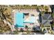 Aerial view of community pool and surrounding lounge area at 2021 Codorus Ln, Hanahan, SC 29410